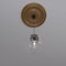 Ekena Millwork Cole PVC Ceiling Medallion (Fits Canopies up to 6"), Bright Coat Gold, 22"OD x 3 1/2"ID x 1"P CMP22COBGL - alternate 6